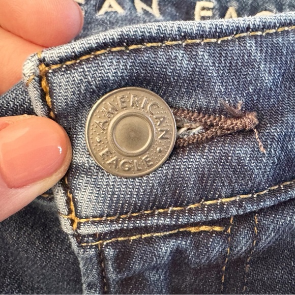 American Eagle jeans Men's Sz 29x32 29 blue original bootcut classic cabincore - Picture 16 of 16